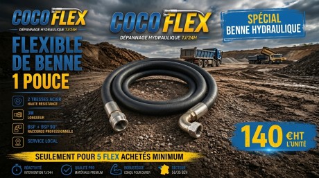 flexibles groupe hydraulique transport